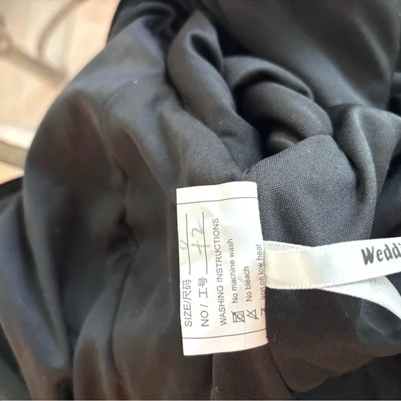 NEW Black Dress, Black Sequin Dress, Mini Dress, Prom Dress, NWOT Size 0 - Picture 7 of 10